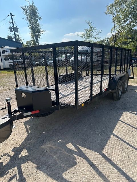Utility cage trailer \ Landscape trailer